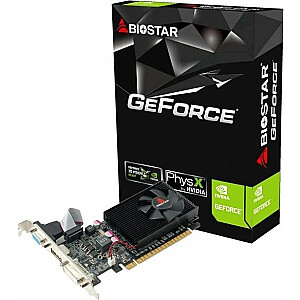 Biostar GeForce GT 730 4GB DDR3 grafiskā karte (VN7313TH41-TBBRL-BS2)