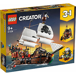 LEGO pirātu kuģis Creator (31109)