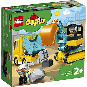 LEGO Duplo Грузовик и гусеничный экскаватор (10931)