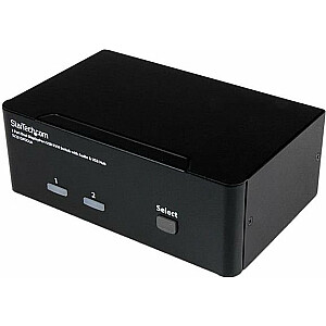 StarTech slēdzis: 2x DisplayPort / USB / 3.5 minijack (SV231DPDDUA)