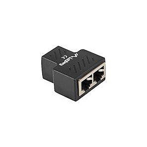 Lanberg RJ45 Сетевой адаптер - 2x RJ45