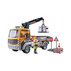 Playmobil Action Heroes 71750 Строительный грузовик с краном