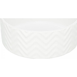 Trixie keramikas bļoda, suņiem/kaķiem, balta, 0.9 l/o 16 cm