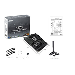 ASUS X870 MAX GAMING WIFI7 AMD X870 Socket AM5 ATX