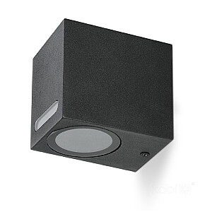 Ā.lampa QUERK 6 GU10 melna IP54 003706