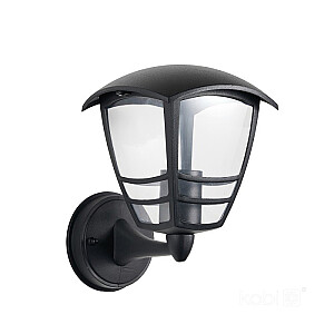 Ā.lampa TEVIO KG E27 melna IP54 003699