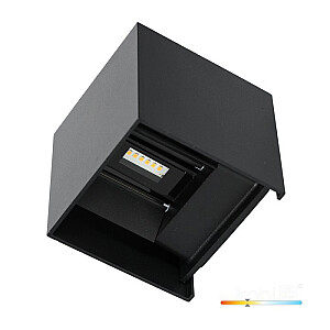 Ā.lampa QUERK 2x3W/3000K melna IP54 003708