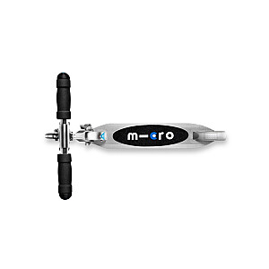 Микро самокат Sprite LED серебристый матовый