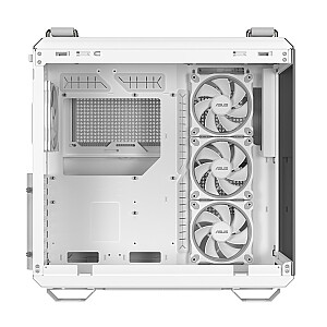 ASUS TUF GAMING GT502 Horizon TG ARGB Balts Midi Torņi