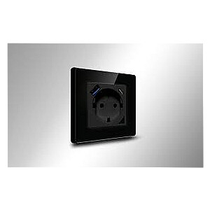 Avatto N-WOT10-USB-B USB и USB-C TUYA (черный)