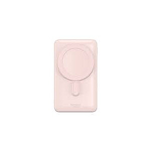 Baseus magnētiskais statīvs 10000mAh 20W rozā