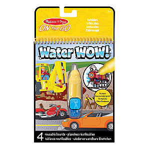 MELISSA & DOUG Water Wow! Раскраска. Рисуем водой - Транспорт