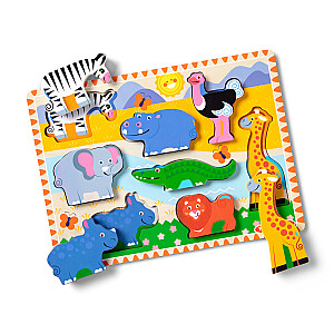 MELISSA & DOUG Мои первые пазлы" Сафари