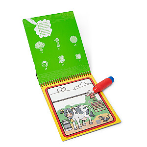 MELISSA & DOUG Ūdens krāsojamā grāmata Water Wow! – Lauku sēta