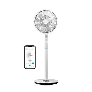 Duux | Ventilators | Whisper Flex Ultimate Smart | Statīvs ventilators | Balts | Diametrs 34 cm | Ātrumu skaits 30 | Oscilācija | 3-26 W | Tālvadības pults