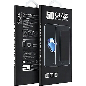 Partner Tele.com 5D pilnīgi līmēts stikls - Samsung Galaxy A14 4G / A14 5G melns