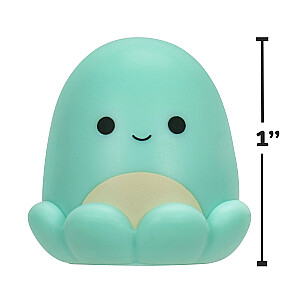 SQUISHMALLOWS SQUISH-A-LONGS figūriņas, 8 gab., 2,5 cm