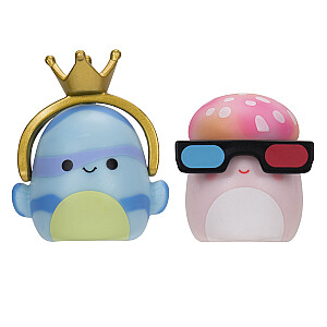 SQUISHMALLOWS SQUISH-A-LONGS figūriņas, 8 gab., 2,5 cm