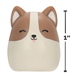 SQUISHMALLOWS SQUISH-A-LONGS figūriņas, 8 gab., 2,5 cm