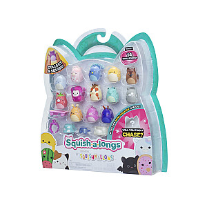 SQUISHMALLOWS SQUISH-A-LONGS figūriņas, 14 gab., 2,5 cm