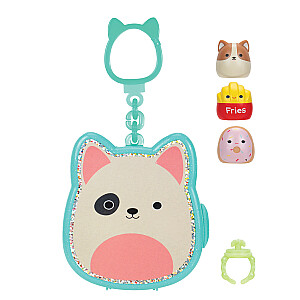 SQUISHMALLOWS CLIP-A-LONGS 3 figūriņas necaurspīdīgā iepakojumā, 2,5 cm