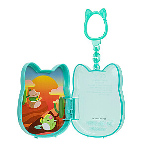 SQUISHMALLOWS CLIP-A-LONGS 3 figūriņas necaurspīdīgā iepakojumā, 2,5 cm
