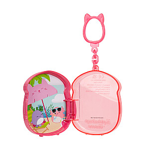 SQUISHMALLOWS CLIP-A-LONGS 3 figūriņas necaurspīdīgā iepakojumā, 2,5 cm