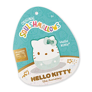 SQUISHMALLOWS HELLO KITTY W21 Plīša rotaļlieta Embossed Bows, 20 cm