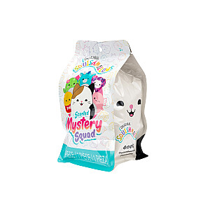 SQUISHMALLOWS Mystery Squad W21 noslēpumainā plīša rotaļlieta, 12 cm