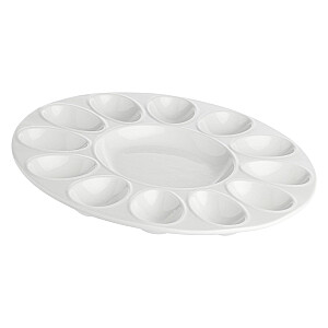 ЯЙЦЕВНИЦА THE WHITE PORCELAIN CONVIVIO 26.5 см