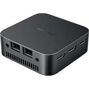 Blackview MP80 N97 16GB SSD 1TB W11 Pro - Mini PC, melns
