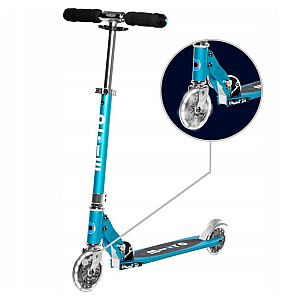 Микро-самокат Sprite LED Ocean Blue