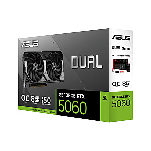 ASUS Dual -RTX5060-O8G NVIDIA GeForce RTX 5060 8 GB GDDR7