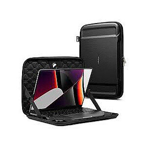 Spigen Rugged Armor Pouch Pro Laptop 13-14 Melns