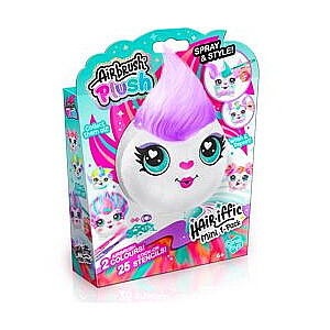 AIRBRUSH Hair´iffic mīkstā rotaļlieta ar Airbrush Mini