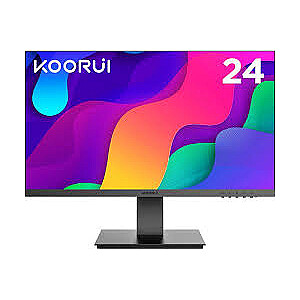 Koorui 24N1 - 23.8" | IPS | FHD | 5 ms | 75 Hz | Ultra Slim, Zems Zilais Gaisma