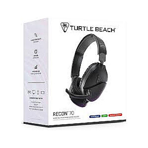 Turtle Beach Recon 70X, melns 2024