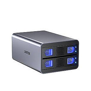Unitek RAID корпус для дисков SATA 2.5''/3.5'' 40TB 10Gb/s