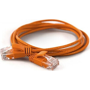 Wantec Wantec 7254 U/UTP (UTP) Oranžs 0.2m Cat6a tīkla kabelis (7254)