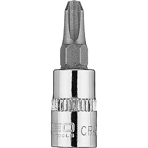 Битa отвертки Neo PH3 на 1/4" гнезде, короткая, 37 мм