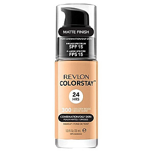 REVLON ColorStay With Pump Makeup Combination/Oily Skin SPF15 тональный крем для комбинированной и жирной кожи 300 Golden Beige 30мл