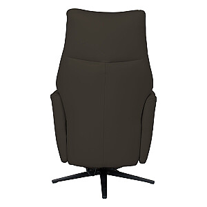 Recline armchair DAYANA with electric mechanism, brown leather