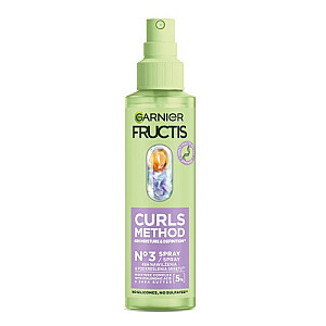 GARNIER Fructis Curls Method mitrinošs-atjaunojošs sprejs lokiem 150ml