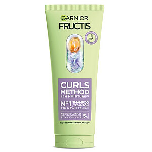 GARNIER Fructis Curls Method увлажняющий шампунь для кудрявых и волнистых волос 200мл