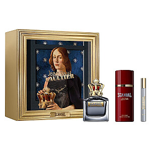 SET JEAN PAUL GAULTIER Scandal Pour Homme EDT спрей 100мл + DEO спрей 150мл + EDT спрей 10мл