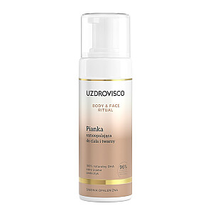 UZDROVISCO Body & Face Ritual пена для автозагара для тела и лица 150ml