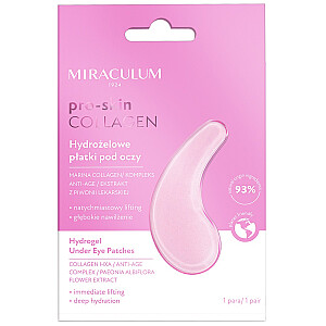 MIRACULUM Kolagēns Pro-Skin acu plāksteri 2 gab.