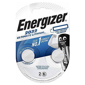 Energizer Ultimate Lithium Cr2032 2 Pack