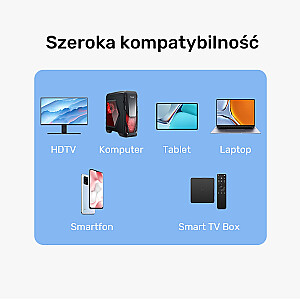 Беспроводной HDMI передатчик Unitek с диапазоном до 50 м, черный