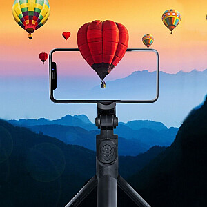OEM Selfie stick with wireless remote control tripod SSTR-12 black